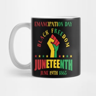 Juneteenth June 1865 Black History Mug